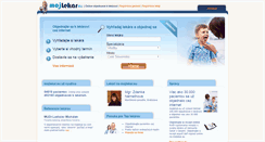 Desktop Screenshot of mojlekar.eu